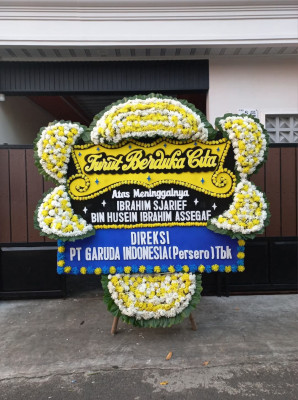 Papan Bunga Duka di Derwati