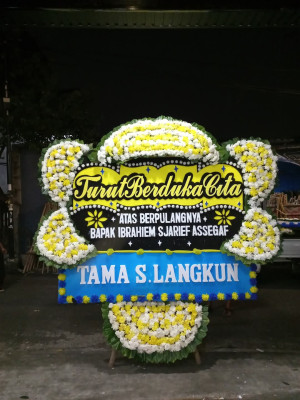 Papan Bunga Duka di Derwati