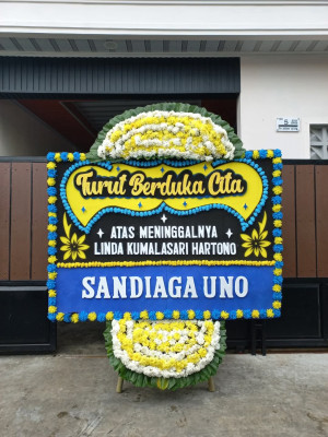 Papan Bunga Duka di Derwati